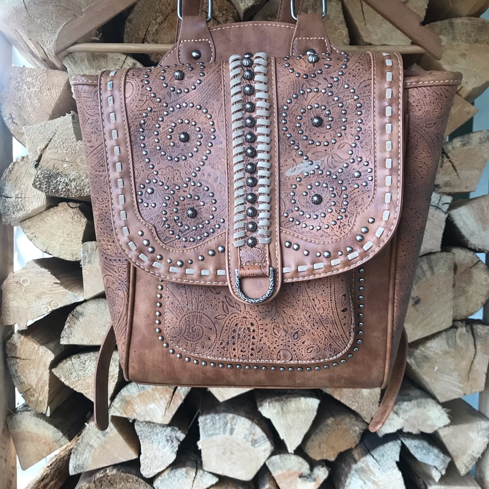 Leather Backpack - Picture 1 of 1